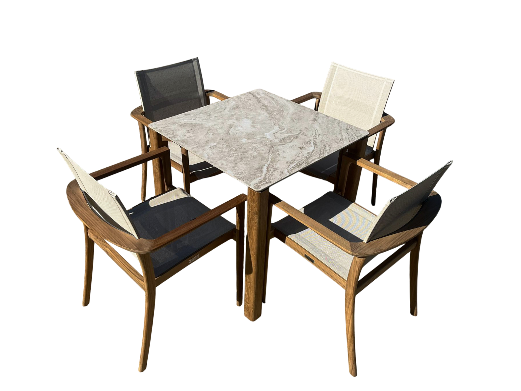 TNT Faro Teak Dining Set | 4 Chair