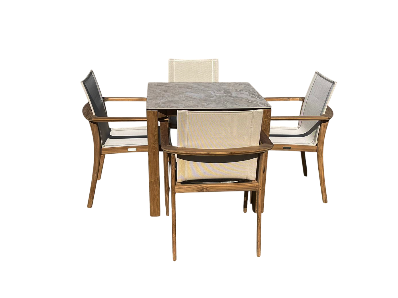 TNT Faro Teak Dining Set | 4 Chair