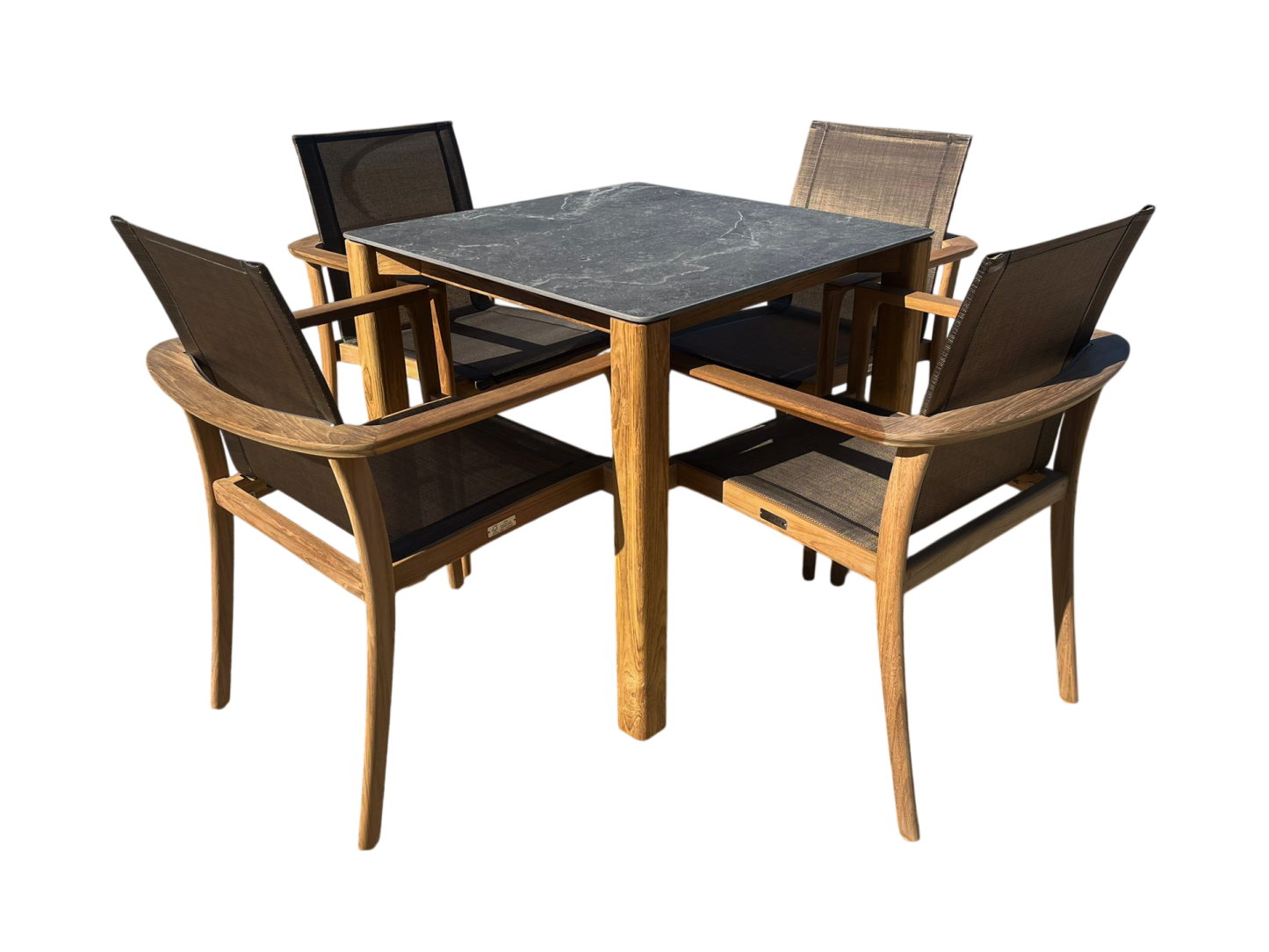TNT Faro Teak Dining Set | 4 Chair