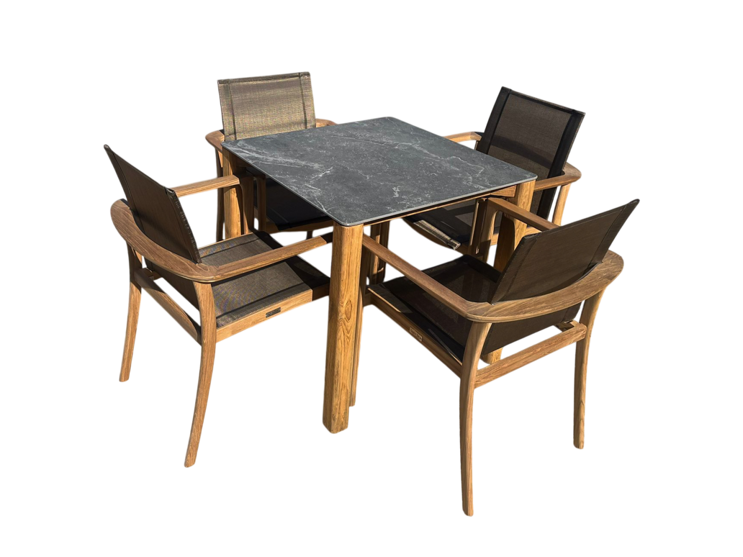 TNT Faro Teak Dining Set | 4 Chair
