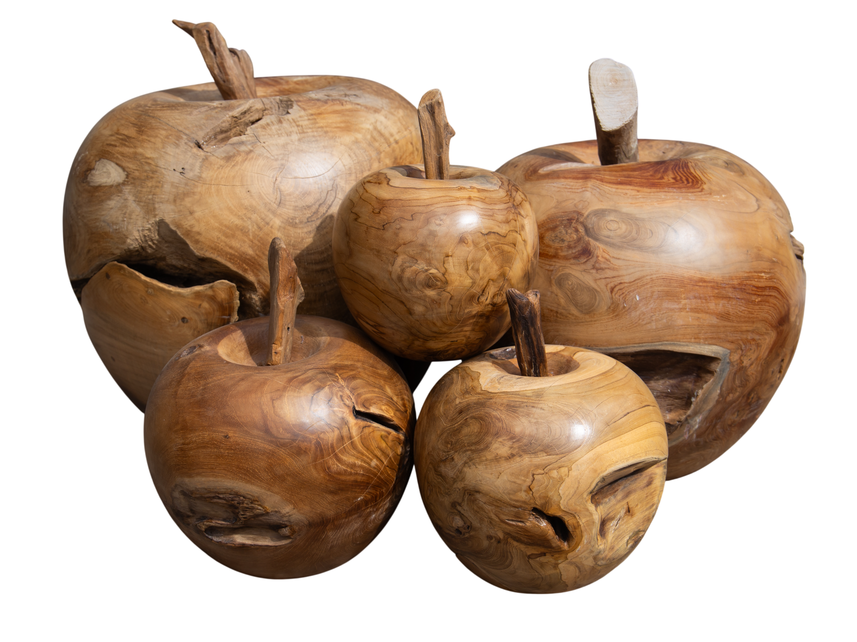 Apple Wooden Ornament