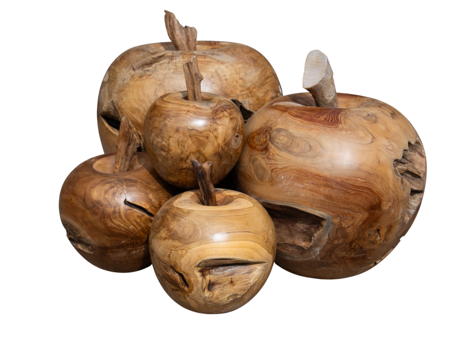 Apple Wooden Ornament