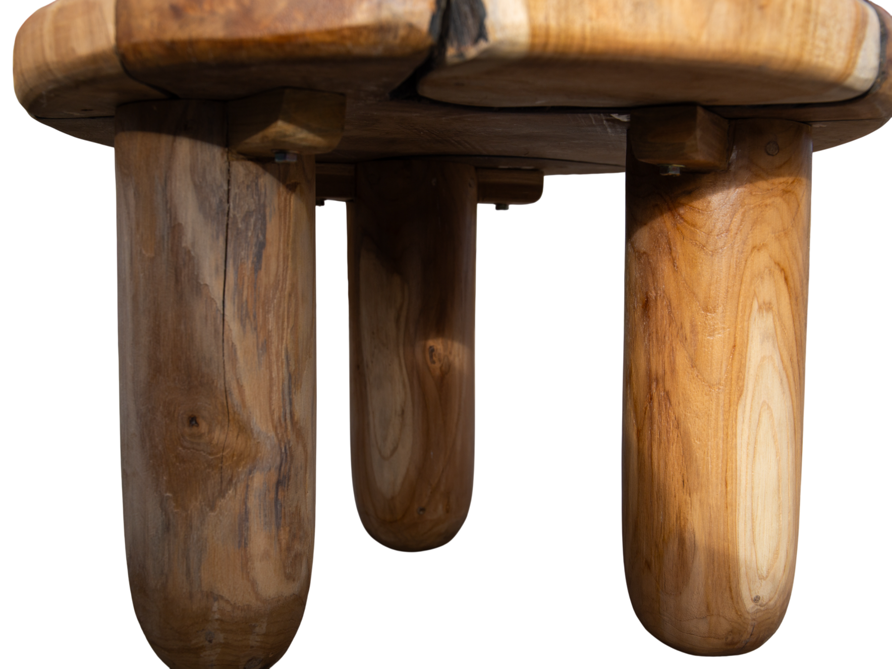 Reclaimed Teak Low Coffee Table Stool