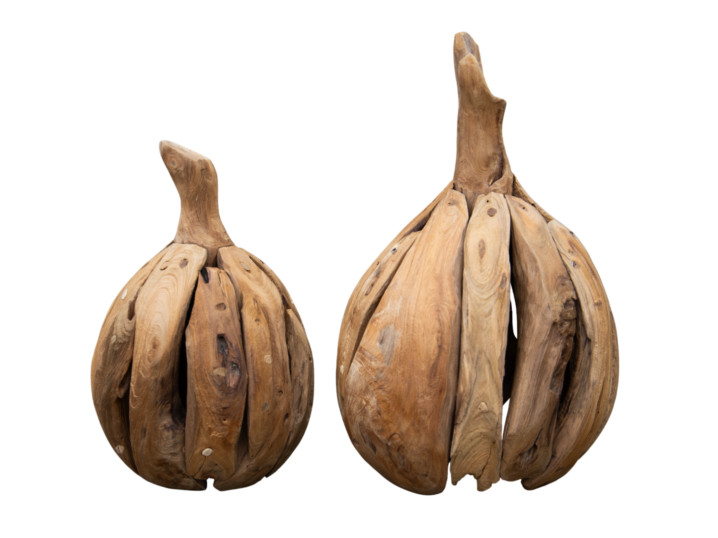 Lingara Teak Root Pear Ornament | Large & Small-Garden Furniture Centre-Root,Indoor Accessories,Conservatory,Accessories,Ornaments,Wooden Garden Ornaments,48Hour Dispatch-{collection_title}