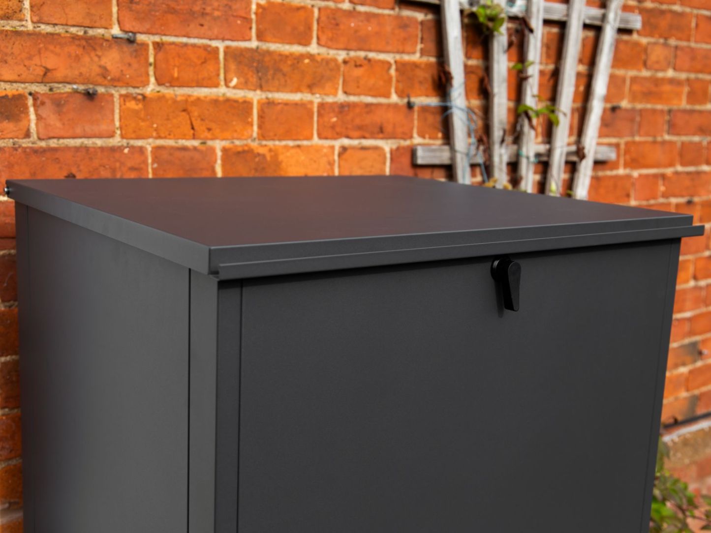 Top Opening Lockable Home Parcel Box | Anthracite