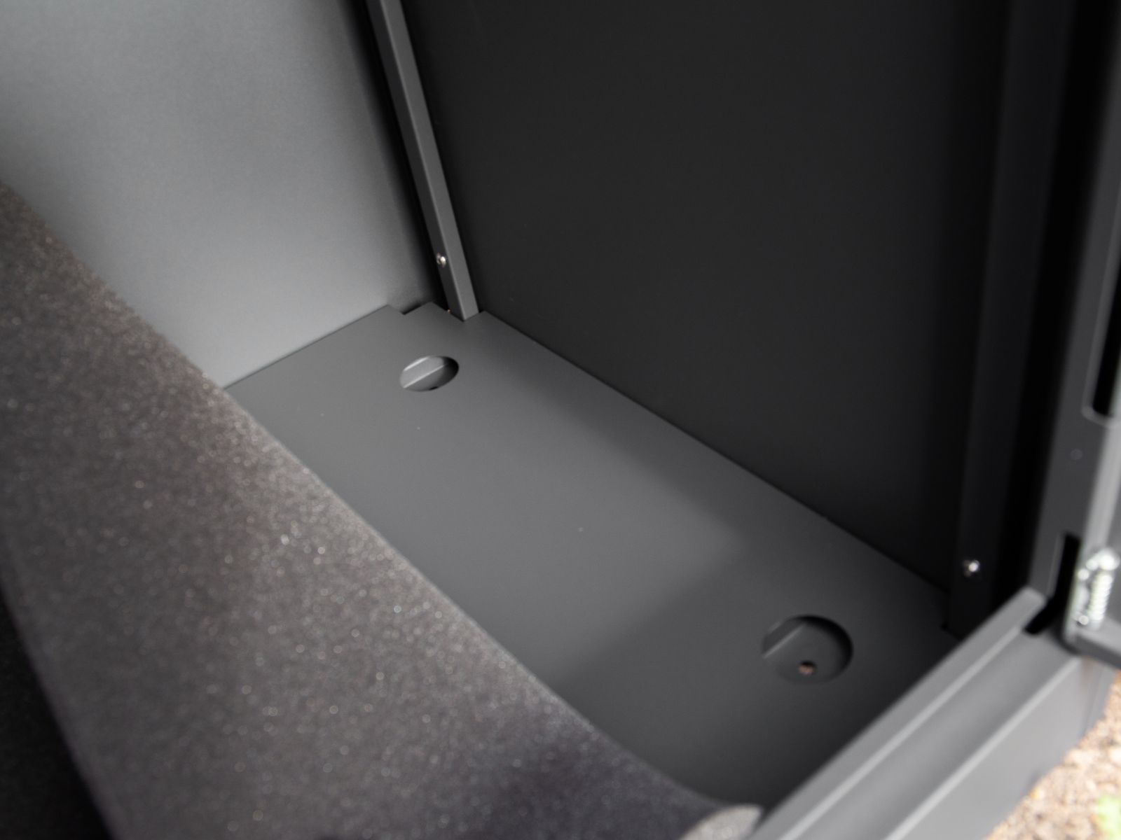Top Opening Lockable Home Parcel Box | Anthracite