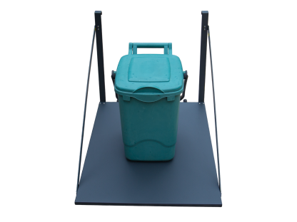 Universal Shelf | Wheelie Bin Covers-Garden Furniture Centre-LowRange,Under 100,Top Opening,Planter,Wood Effect,Anthracite,Accessories,Wheelie Bin Covers,Wheelie Bin Storage-{collection_title}