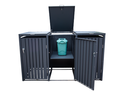 Universal Shelf | Wheelie Bin Covers-Garden Furniture Centre-LowRange,Under 100,Top Opening,Planter,Wood Effect,Anthracite,Accessories,Wheelie Bin Covers,Wheelie Bin Storage-{collection_title}