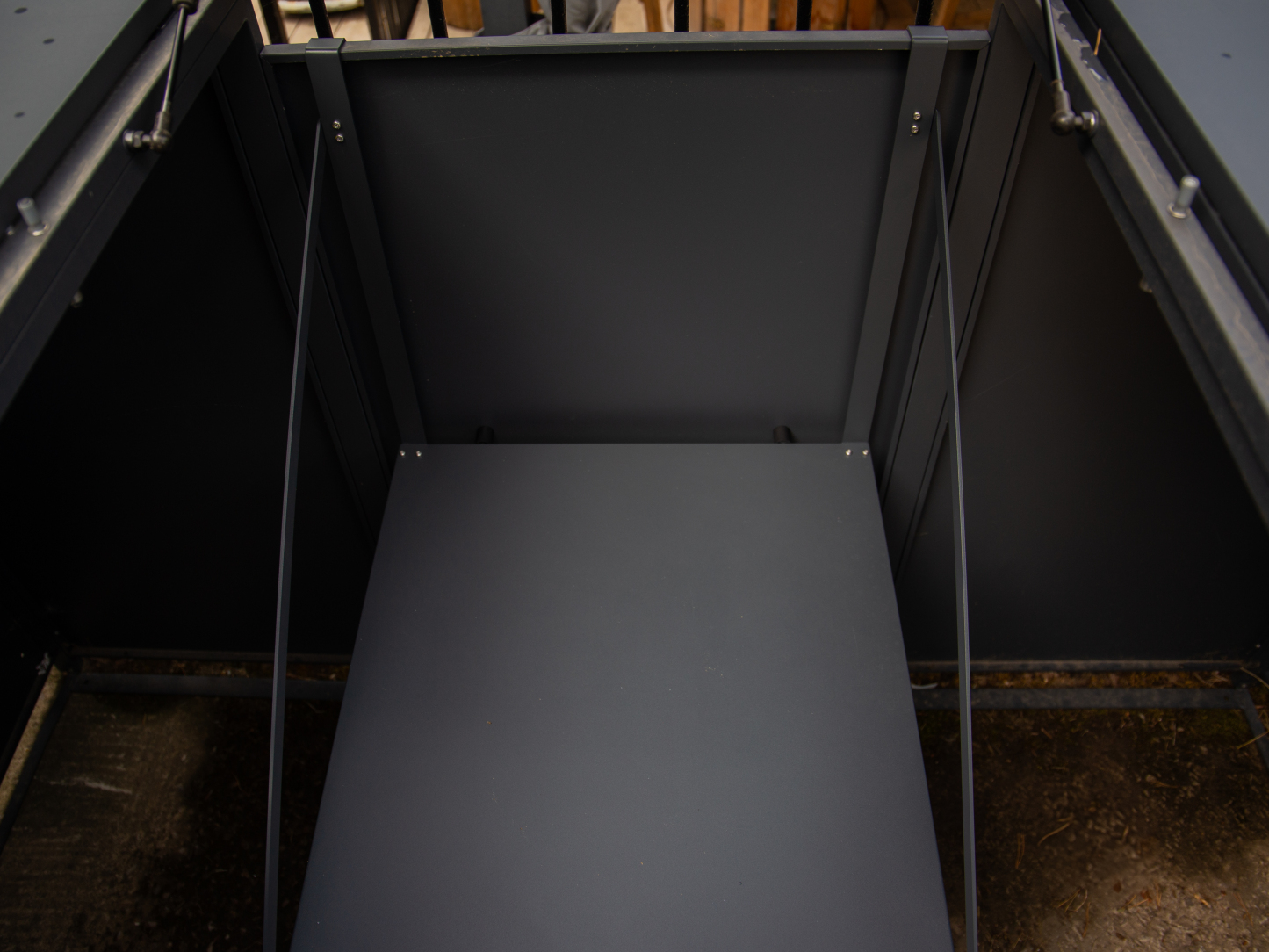 Universal Shelf | Wheelie Bin Covers-Garden Furniture Centre-LowRange,Under 100,Top Opening,Planter,Wood Effect,Anthracite,Accessories,Wheelie Bin Covers,Wheelie Bin Storage-{collection_title}