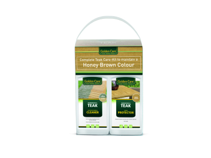 Golden Care 3-in-1 Teak Maintenance Care-Kit
