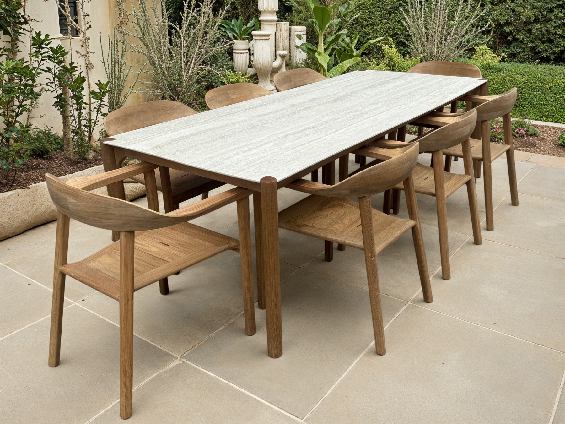 Veluta Teak Dining Table 2.4m | FSC® Certified
