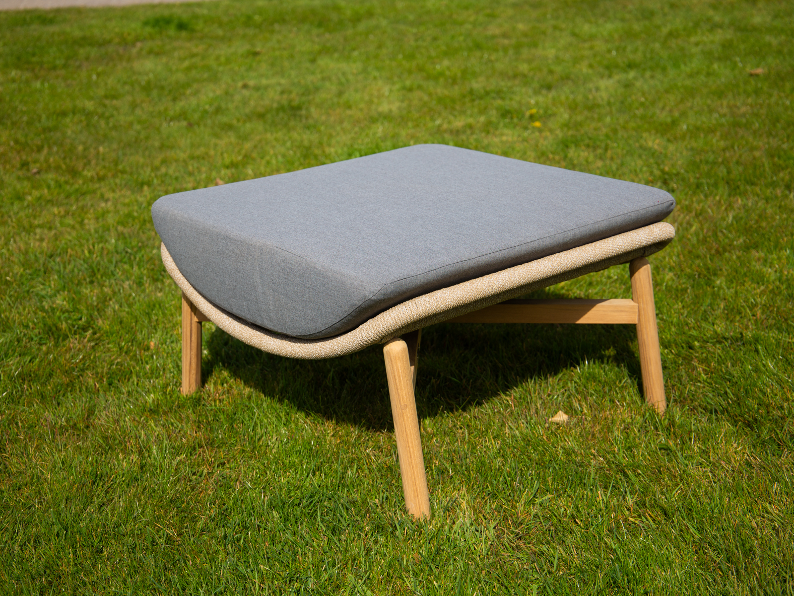 Vienna Rope Footstool-Garden Furniture Centre-LowRange,Swing Seats & Lounge Chairs,Swing Seats,Outdoor Furniture,Outdoor Lounging-{collection_title}