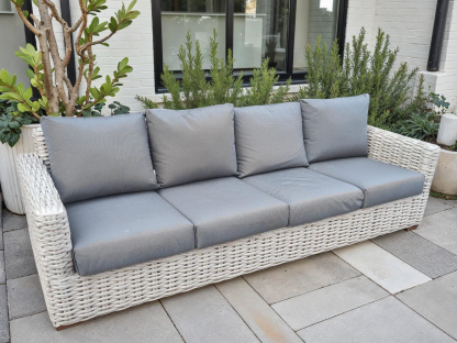 Fiji 4 seater sofa Bianco | Limited Edition-Garden Furniture Centre-Outdoor Sale,Sofa,Outdoor Furniture,Fiji Range,Fiji,Ex-Display,Showroom exdis,Sale-{collection_title}