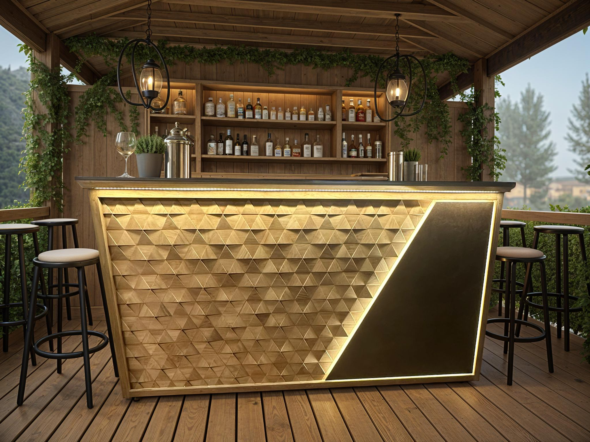 San Marino Teak and Ceramic Bar-Garden Furniture Centre-Showroom on Display,Bars & Bar Sets,Outdoor Furniture,Tables,Teak Tables,Bars-{collection_title}