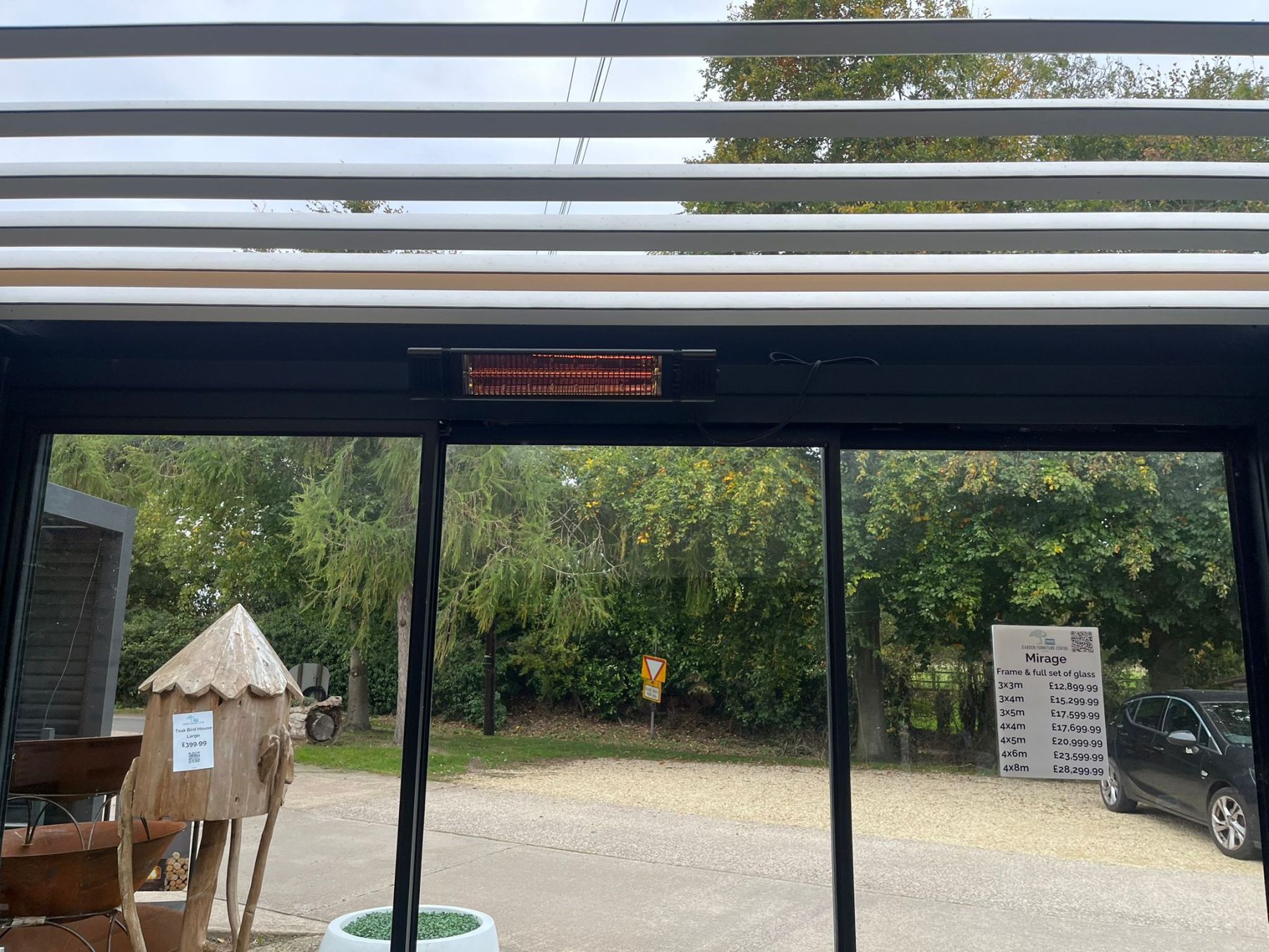 Pergola and Gazebo Heater Bracket-Garden Furniture Centre-Accessories,Gazebo Accessories,Outdoor Heaters,Heaters-{collection_title}