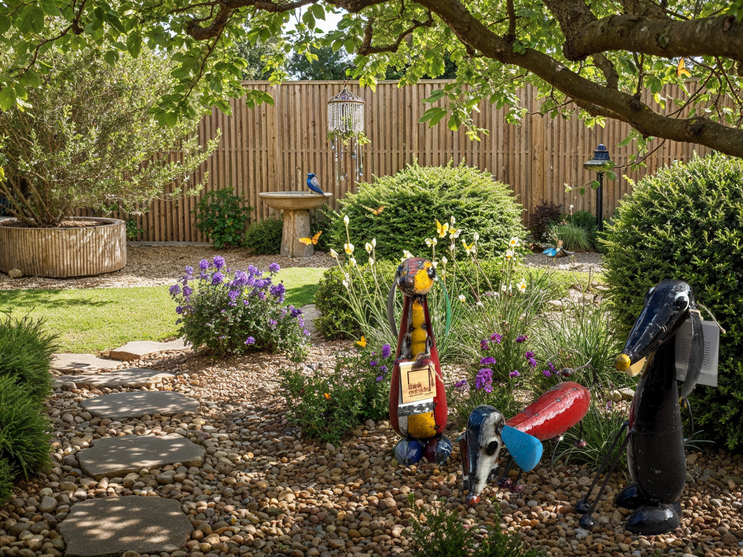 Dash Trio (Set of 3)-Garden Furniture Centre-48Hour Dispatch,LowRange,Ornaments,Ranges,Animal Garden Ornaments,Think Outside Range,Metal Garden Ornaments,Think Outside Range Ranges,Ornaments Accessories,Accessories-{collection_title}