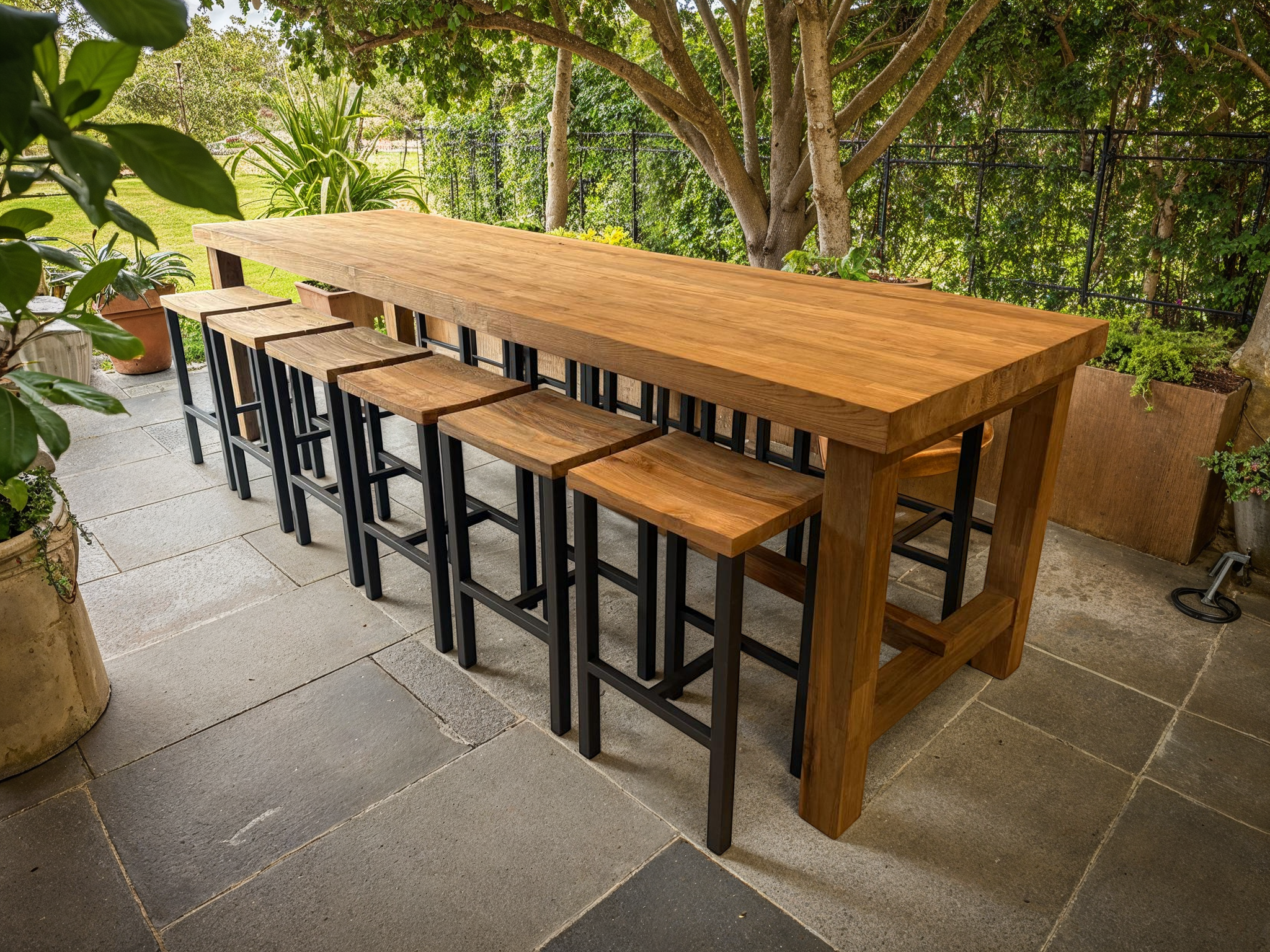 Himalayan Teak Bar Set 