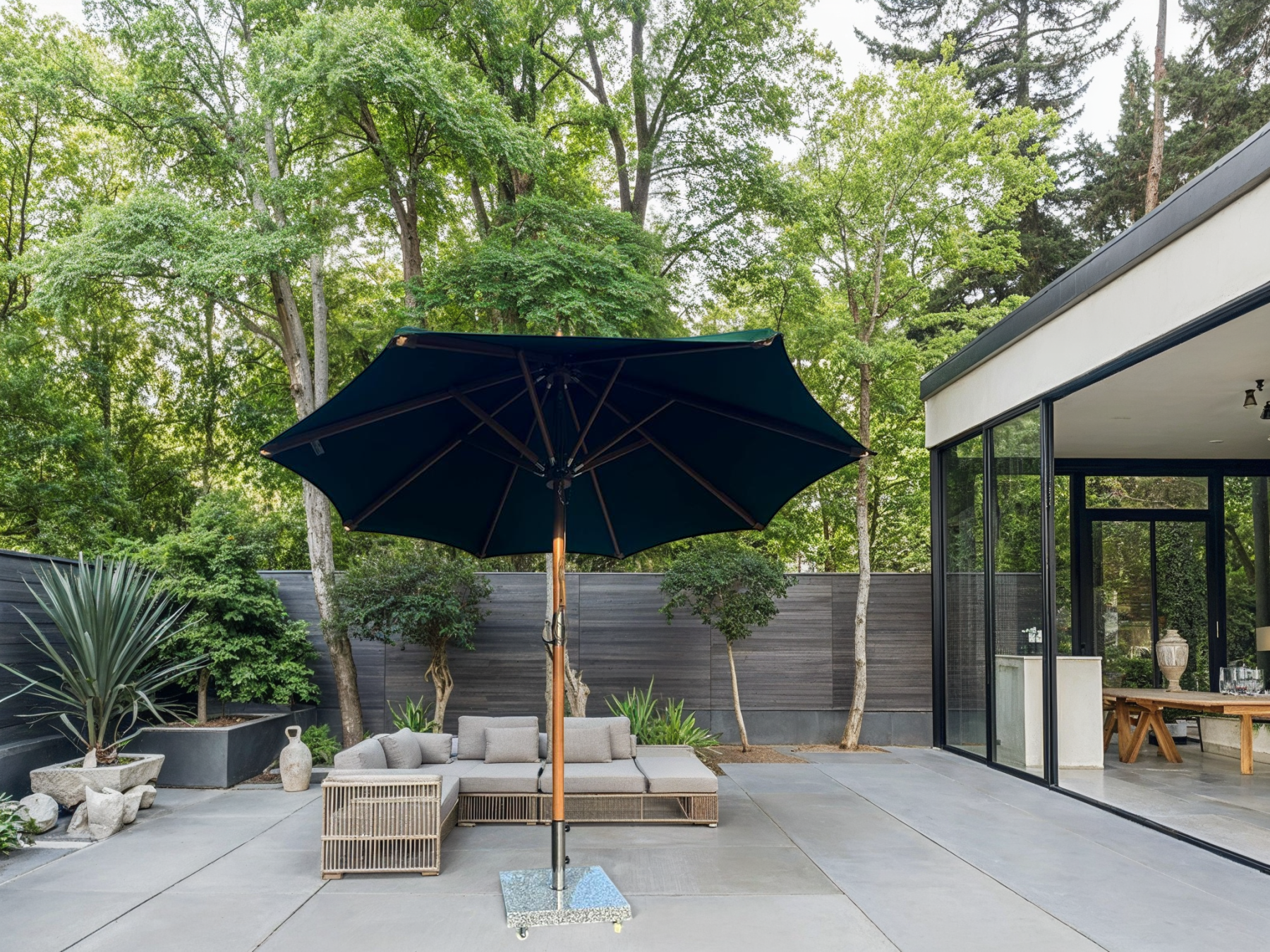 Bamboo 2.5m Parasol | FSC® Certified