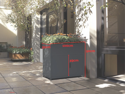 Galvanized Steel Raised Bed Planter | April Offers