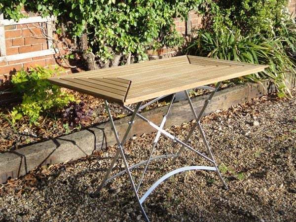 Clarence Folding Rectangular Table | FSC® Certified-Garden Furniture Centre-MidInstock,instock,MidRange,Dining Table,Outdoor Dining,Outdoor Furniture,Teak Garden Furniture,FSC®,Balcony & Duo Sets,Teak,Tables,Teak Tables-{collection_title}
