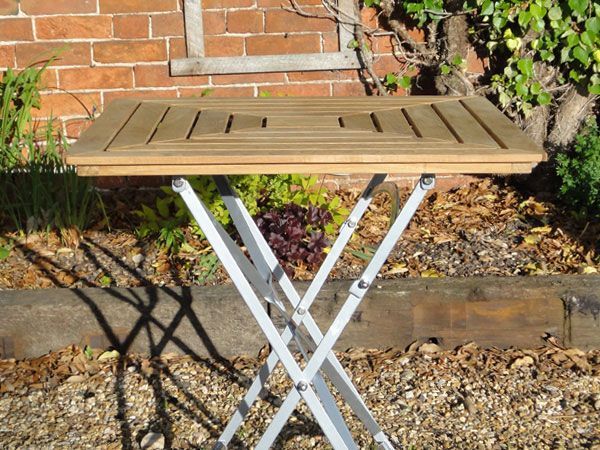 Clarence Folding Square Table | FSC® Certified-Garden Furniture Centre-LowRange,Dining Table,Outdoor Dining,Outdoor Furniture,Teak Garden Furniture,FSC®,Balcony & Duo Sets,Teak,Tables,Teak Tables-{collection_title}