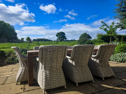 York 8 Chair Dining Set
