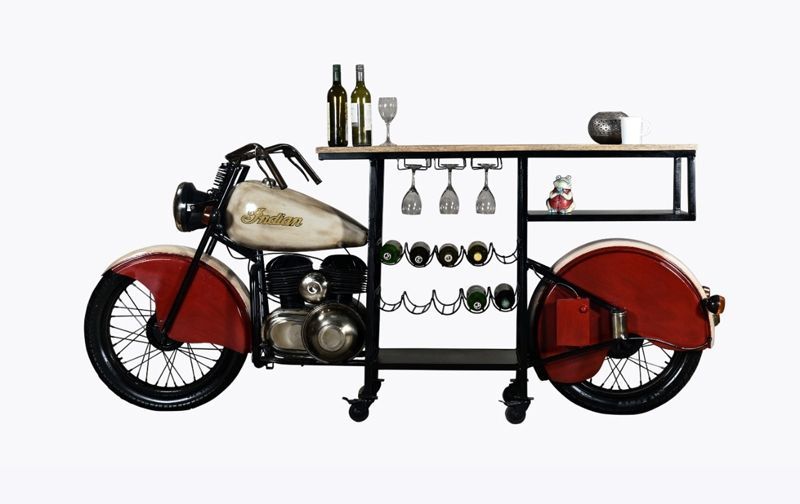 Indian Rajdoot Motorcycle Bar-Garden Furniture Centre-HighRange,Outdoor Furniture,Bars & Bar Sets,Upcycled Furniture,Ornaments Accessories,Accessories-{collection_title}