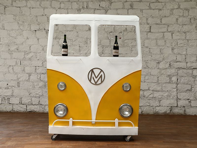 Indian VW Front Only Bus Bar | Yellow