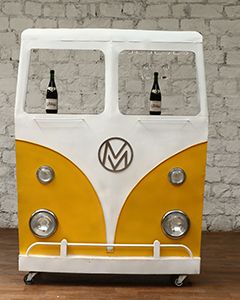 Indian VW Front Only Bus Bar | Yellow