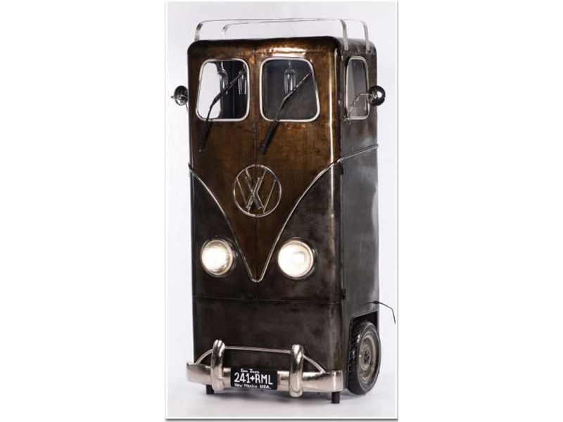 Indian VW Vintage Bus Storage Cabinet 