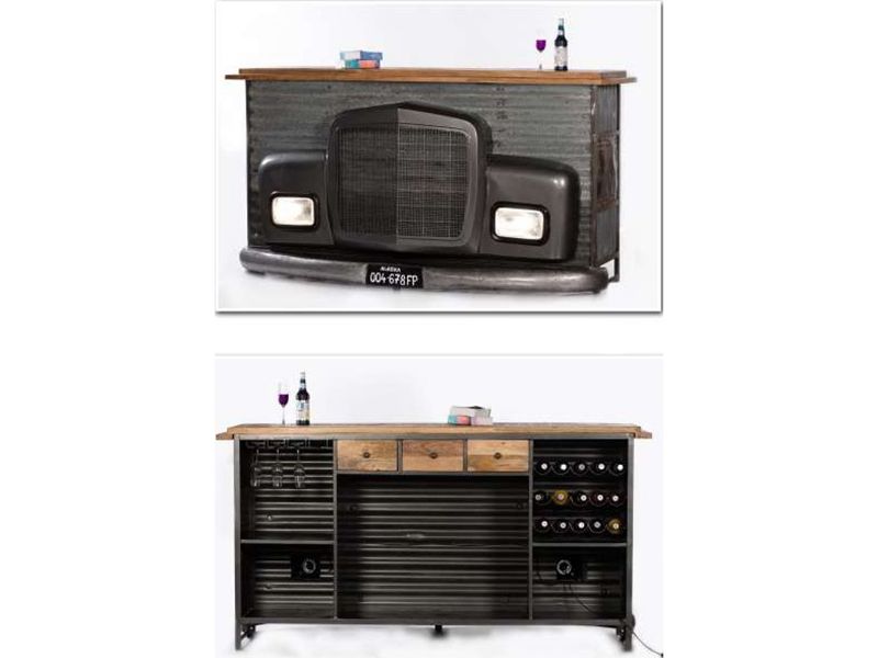 Indian Truck Bar Counter 