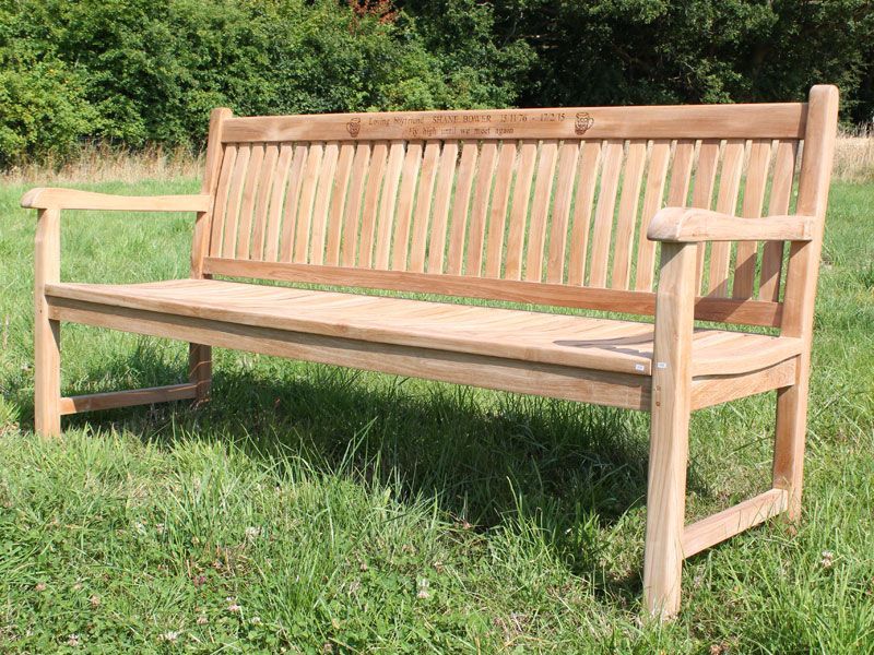 Westminster Bench 1.8m -Garden Furniture Centre-MidInstock,instock,MidRange,Active,park benches,Benches,Outdoor Furniture,Teak Benches Benches,Memorial Benches,Teak,Teak Benches-{collection_title}