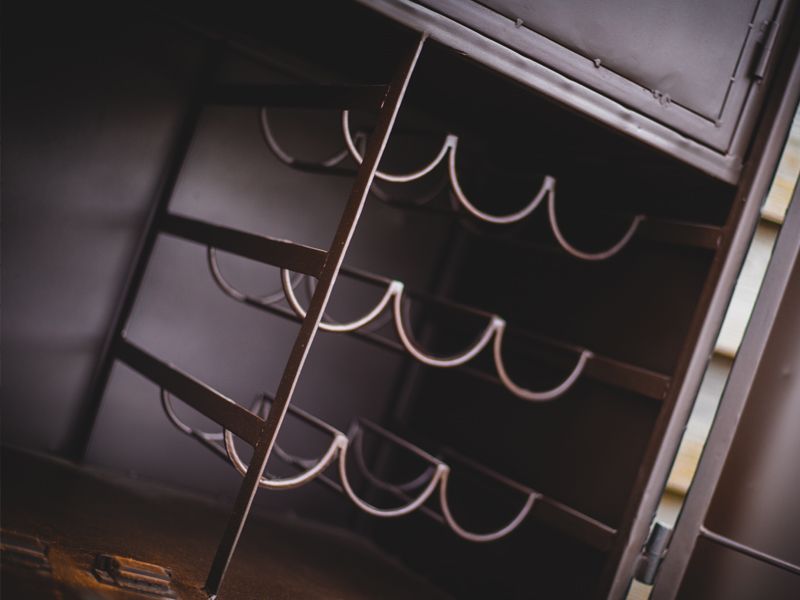Indian VW Vintage Bus Storage Cabinet 