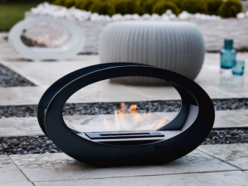 Echo Free Standing | Bio Fireplaces-Garden Furniture Centre-LowRange,Accessories,Fire Pits & BBQ's,Kratki Bio Fireplaces,Autumn & Winter Sale-{collection_title}