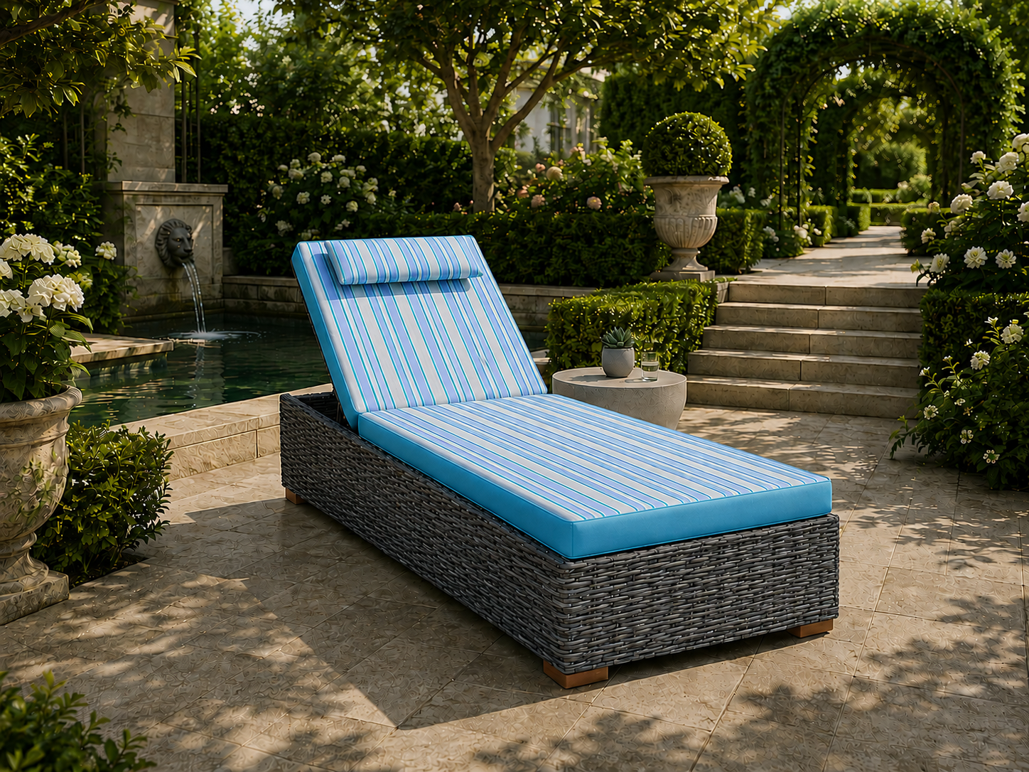 Midnight Montana Sun Lounger