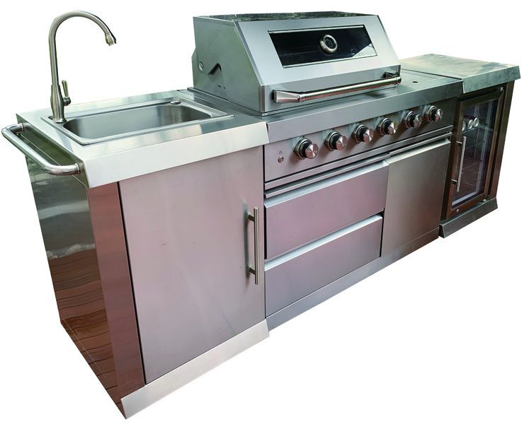 Premium Four Burner Kitchen BBQ | Norfolk Grills