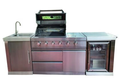 Premium Four Burner Kitchen BBQ | Norfolk Grills