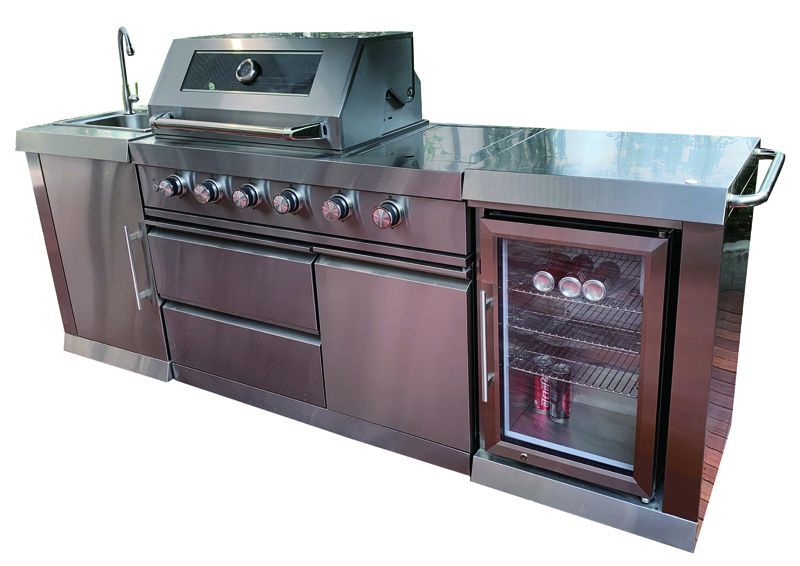 Premium Four Burner Kitchen BBQ | Norfolk Grills