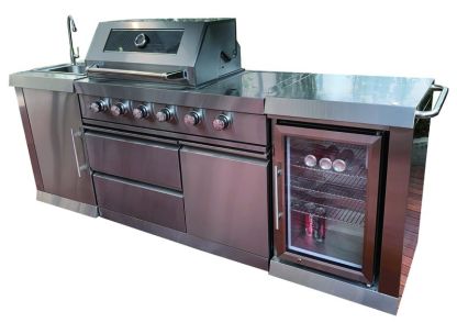 Premium Four Burner Kitchen BBQ | Norfolk Grills