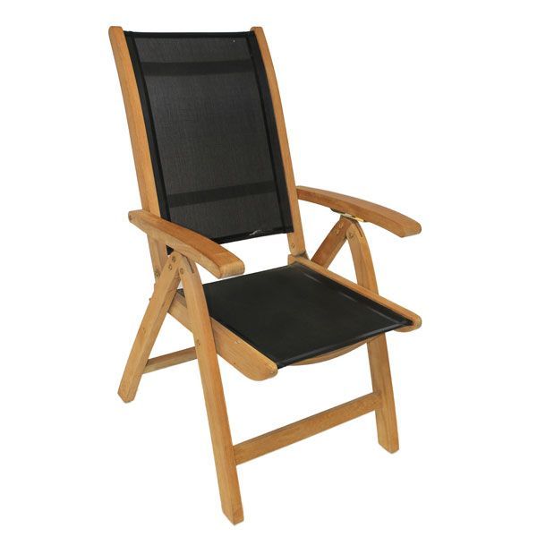 TNT 6 Recliner Set and 1.8m Chunky Table-Garden Furniture Centre-HighRange,Tables,Dining Set,Teak,Sale,Outdoor Sale,Outdoor Dining,Spring & Summer Sale,Autumn & Winter Sale-{collection_title}