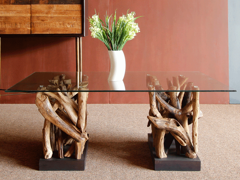 Reclaimed Teak Root ACE Table -Garden Furniture Centre-Root,MidInstock,instock,MidRange,Indoor Dining,Coffee Table,Outdoor Furniture,Conservatory,Reclaimed Furniture,Indoor Accessories,Indoor Dining Conservatory-{collection_title}