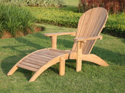 Double Adirondack Chair Set