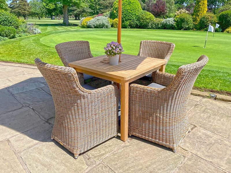Adonis 4 Chair Dining Set