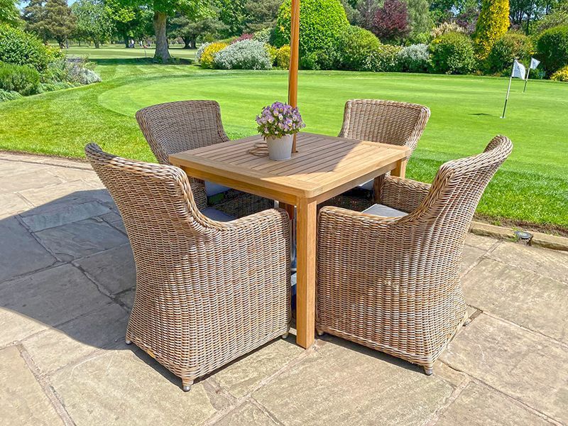 Adonis 4 Chair Dining Set