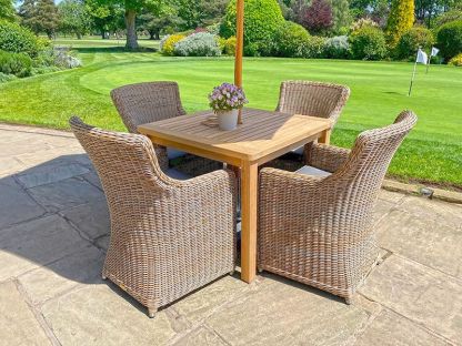 Adonis 4 Chair Dining Set