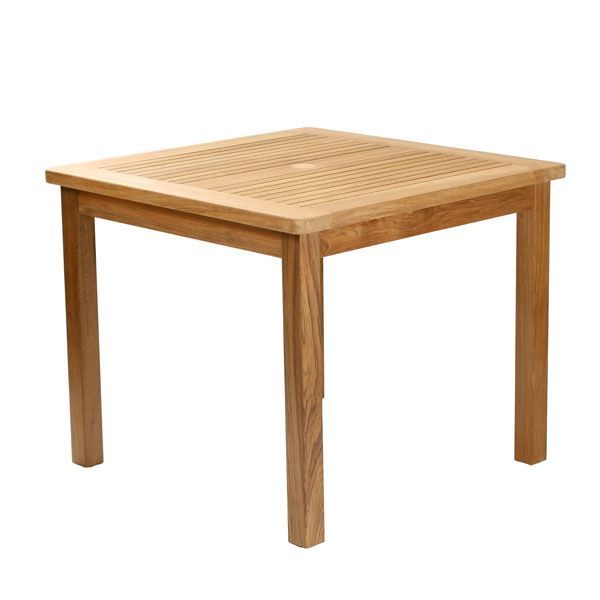 Adonis 90cm Square Table  -Garden Furniture Centre-MidInstock,instock,MidRange,Dining Table,Teak,Tables,Teak Tables,Outdoor Furniture,Teak Garden Furniture,Outdoor Dining-{collection_title}