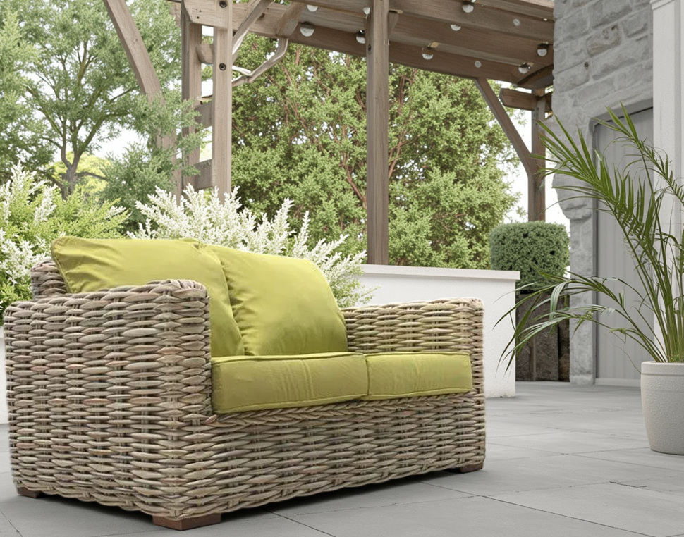 Fiji 2 Seater Sofa-Garden Furniture Centre-HighRange,Outdoor Lounging,Rattan,Rattan Furniture,Fiji Range,Rattan Sofas,Fiji-{collection_title}