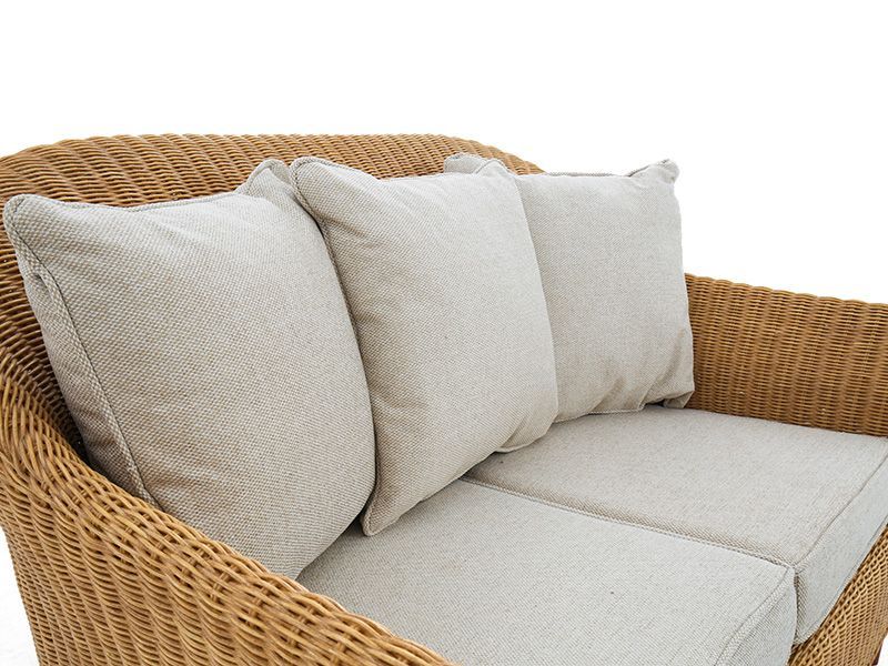 MGM Aintree 2 Seater Sofa-Garden Furniture Centre-MidRange,Sofa,Conservatory,Rattan Suites,Aintree Conservatory Furniture,Rattan,Rattan Sofas,Aintree Furniture-{collection_title}