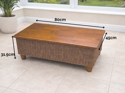 Aintree coffee table soft java