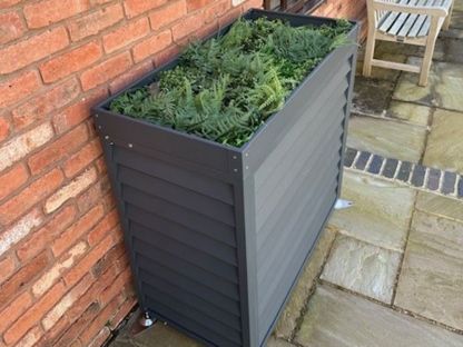 Heat Pump/Air Conditioning Unit Cover with Planter | Pre-Order